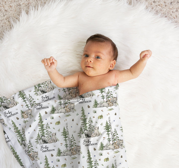 Custom Swaddle Wrap & Beanie