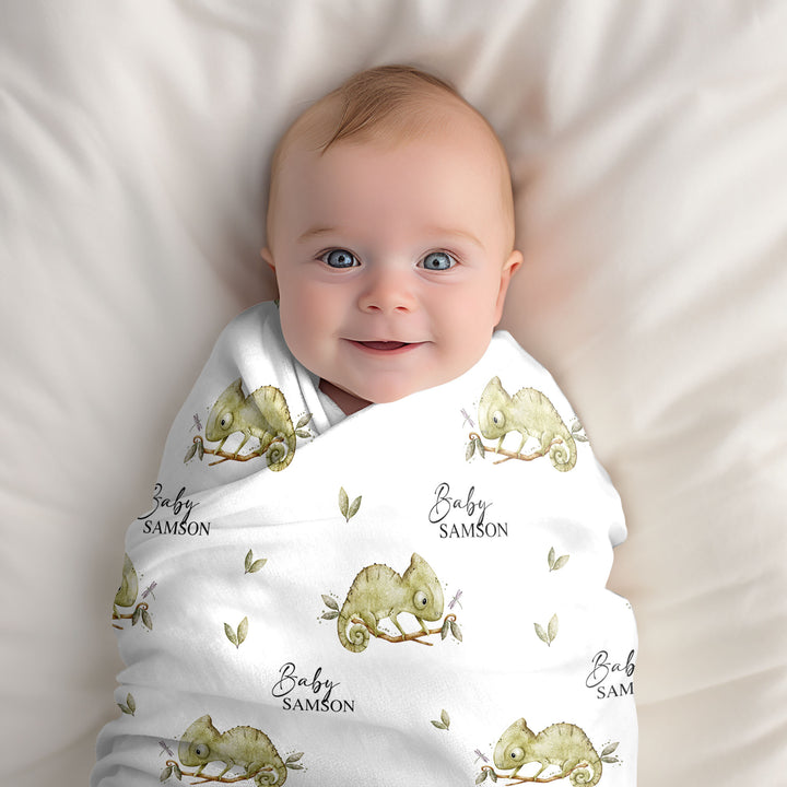Custom Swaddle Wrap & Beanie