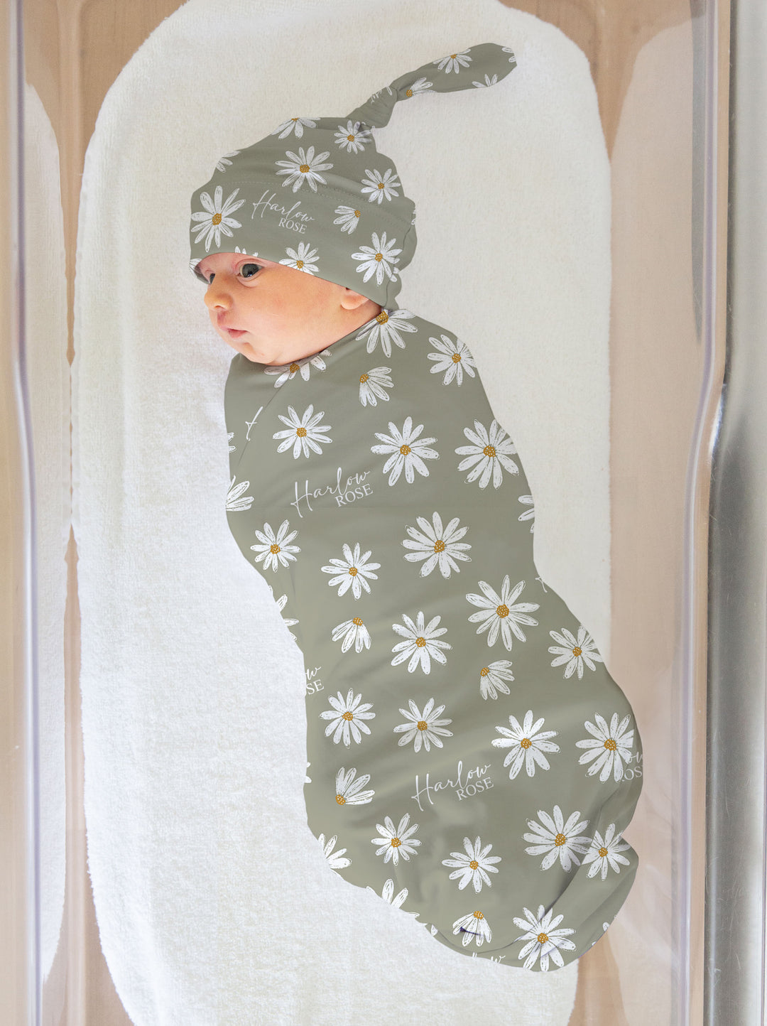 Custom Swaddle Wrap & Beanie