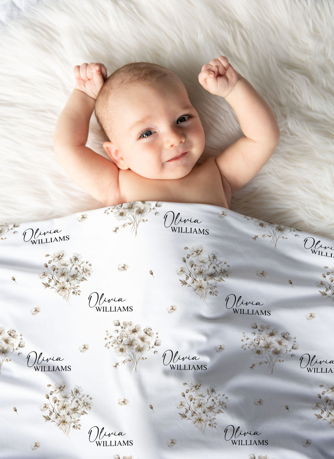 Custom Swaddle Wrap & Beanie