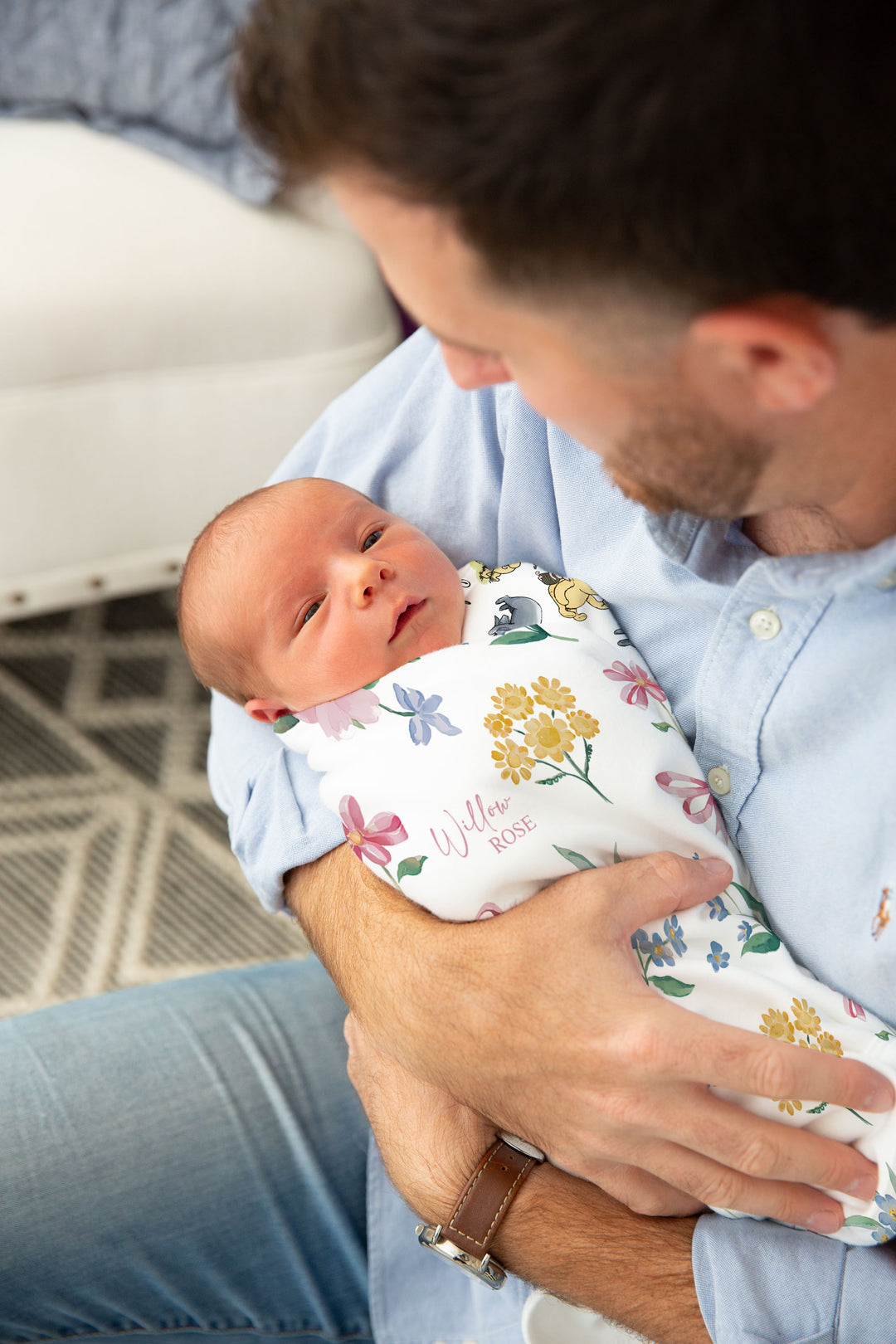 Custom Swaddle Wrap & Beanie