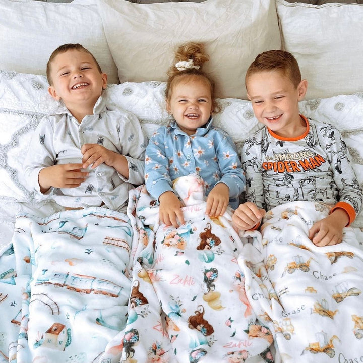 Personalised Kids Blankets - The Custom Co