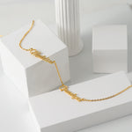 double name necklace