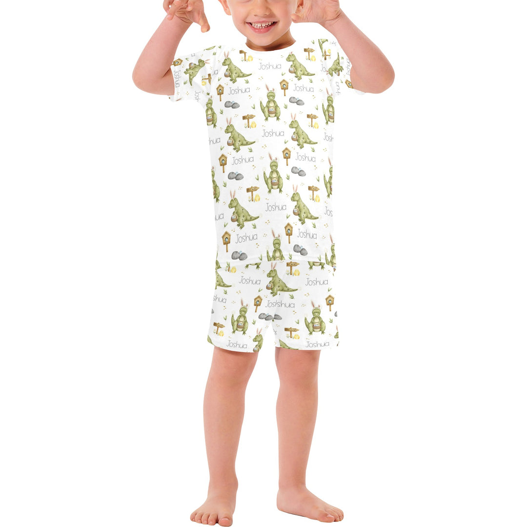 Personalised Easter Pyjamas - Short Sleeve - The Custom Co