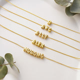 Bubble Name Necklace