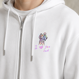 Personalised Kids Drawing Hoodie for Dad