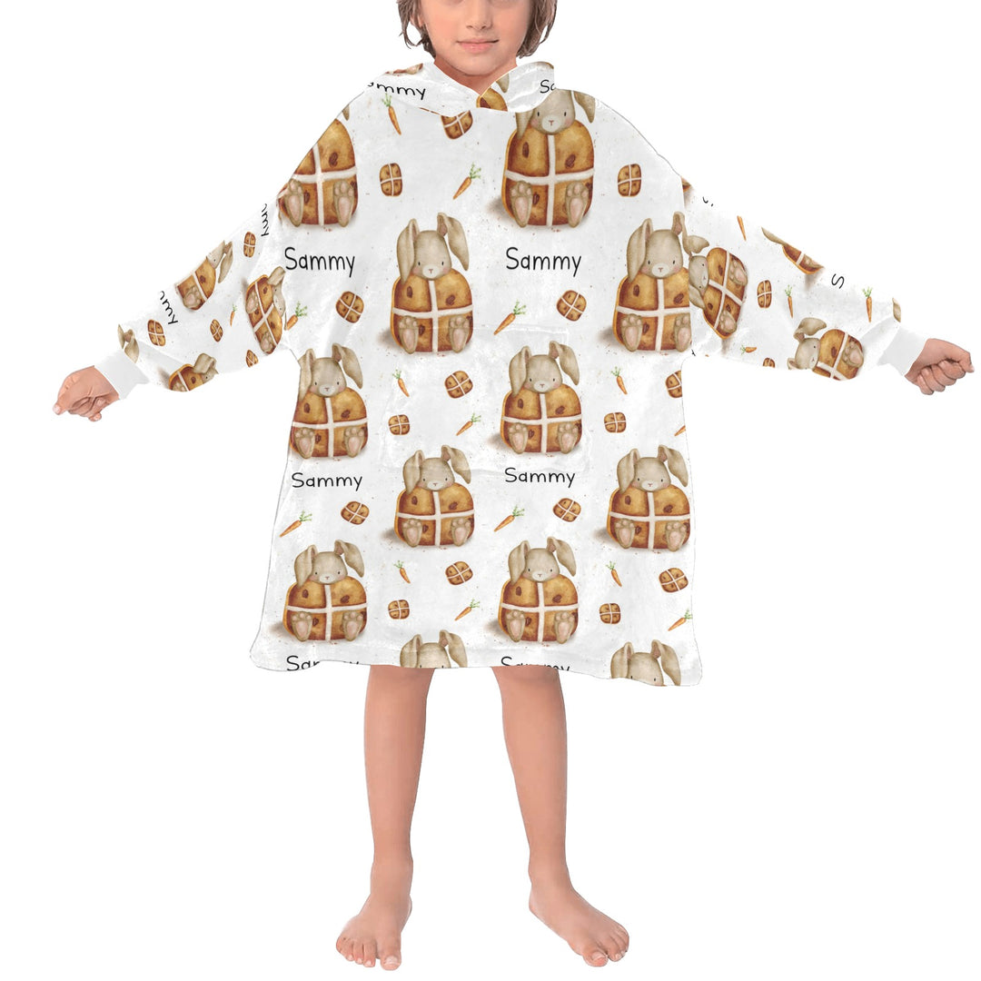 Personalised Easter Hoodie Blankets - The Custom Co