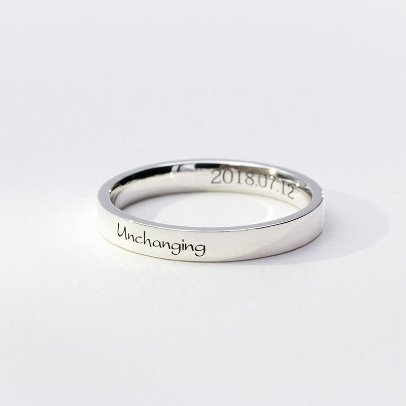 Custom Engraved Ring