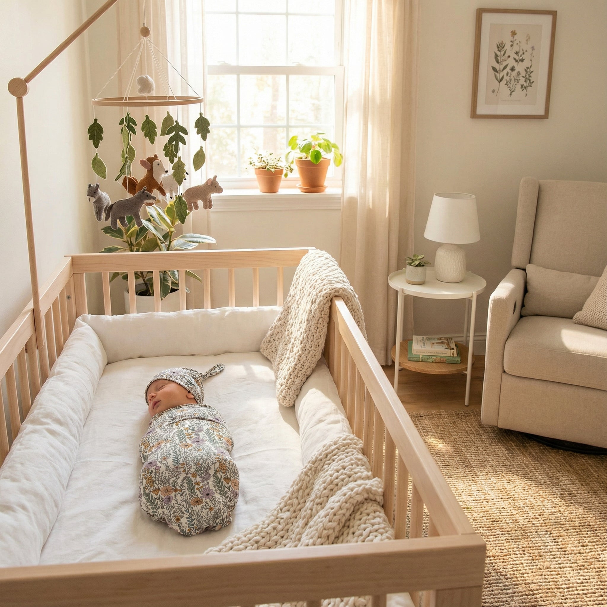 Wildflower Swaddle Set (Non-Personalised)