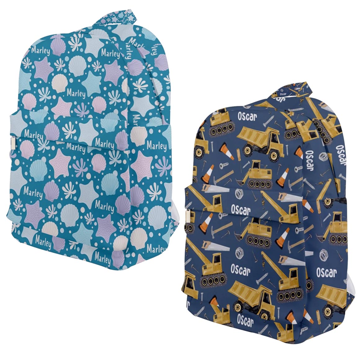 Personalised daycare bags cheap