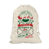 Merry Woofmas Santa Sack
