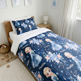 Personalised Kids Quilt Cover & Pillowcase Set