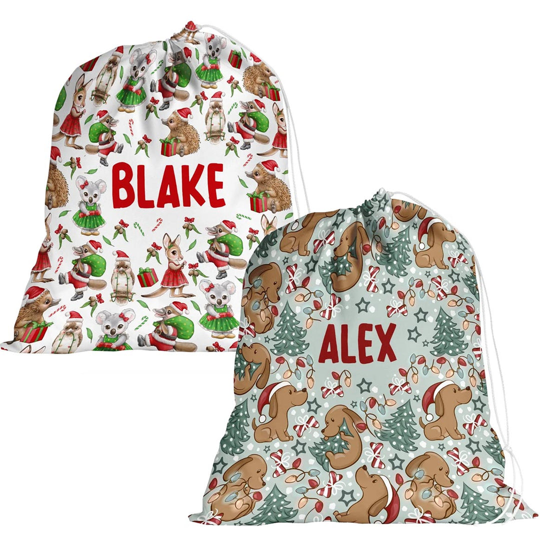 Personalised Santa Sack - The Custom Co