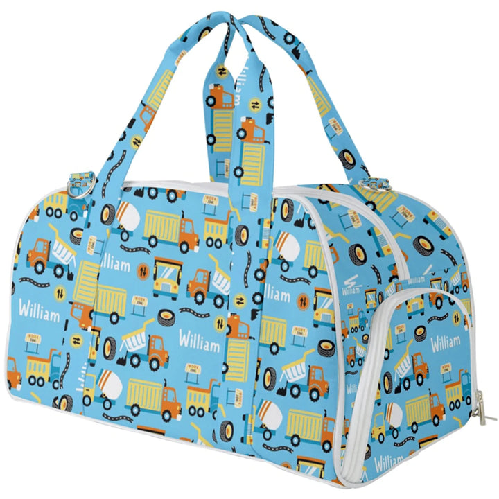 Personalised Kids Duffle Bag - Canvas - The Custom Co