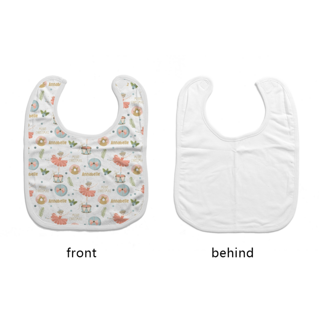 Personalised Christmas Baby Bib - The Custom Co