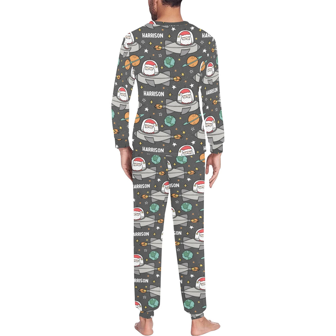 Personalised Christmas Men's Pyjamas - Long Sleeve - The Custom Co