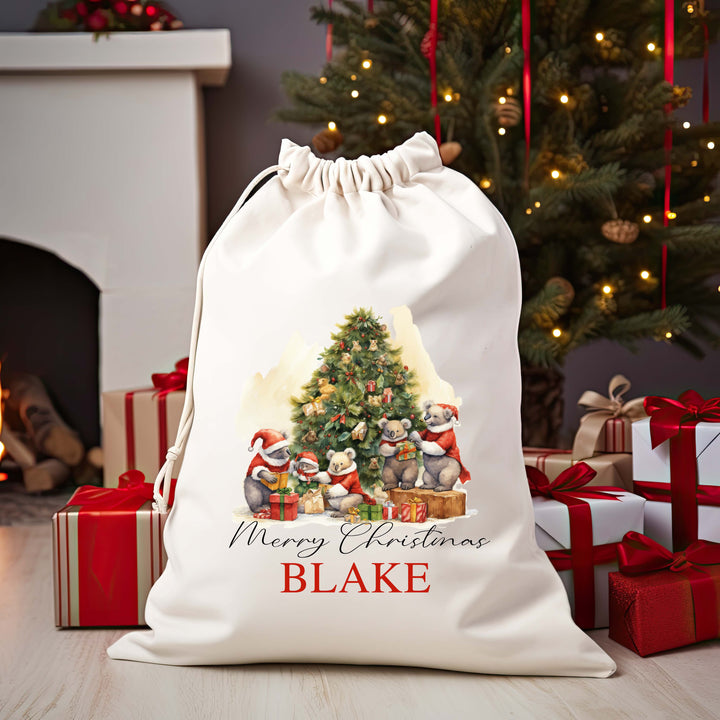 aussie christmas Santa Sacks