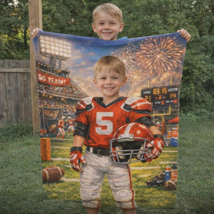 Personalised Photo Face Swap Blanket
