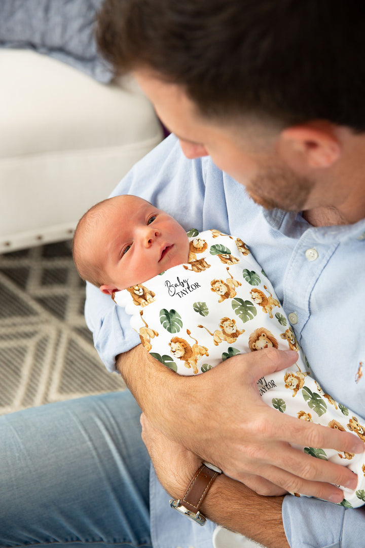 Custom Swaddle Wrap & Beanie