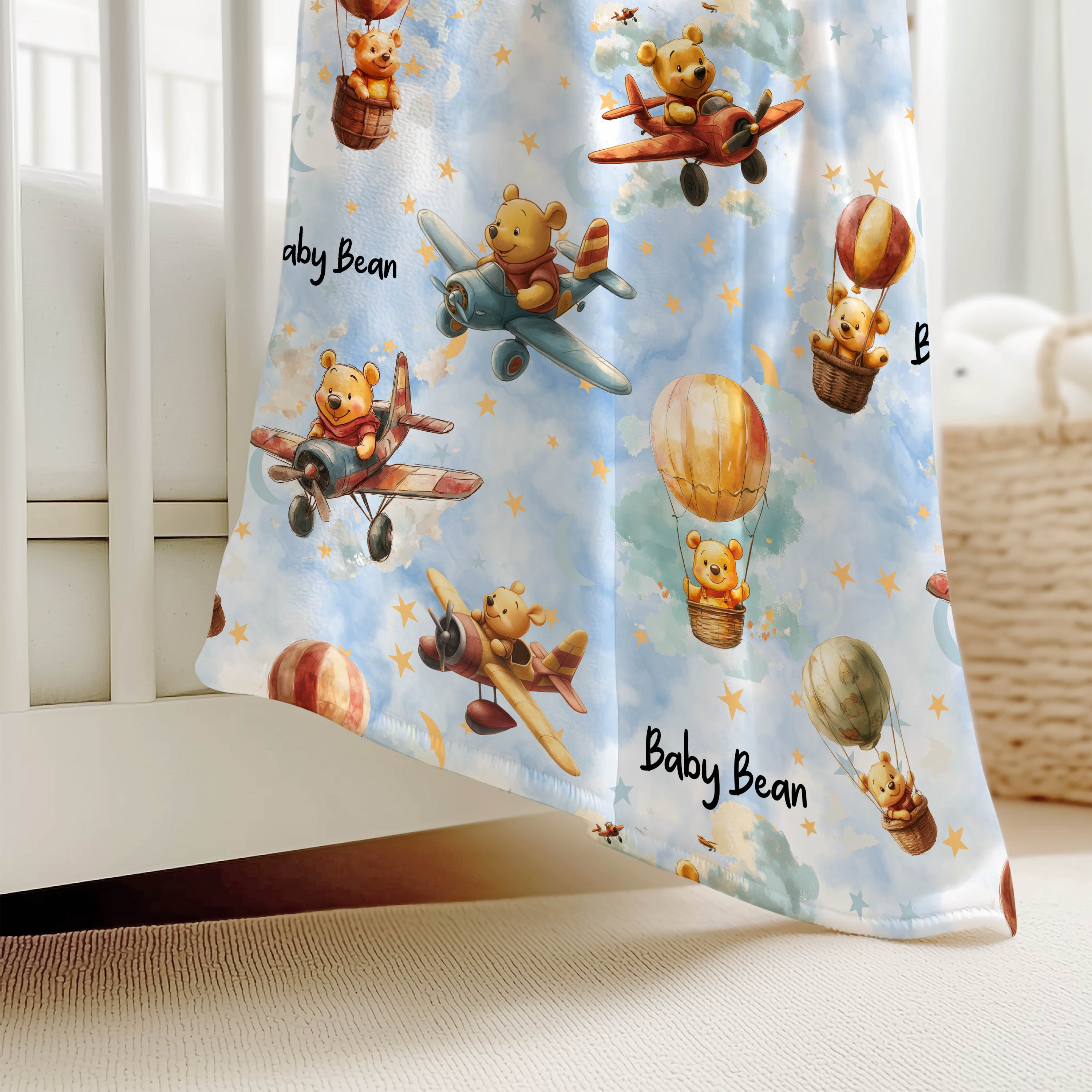 WINNIE THE POOH BABY BLANKET