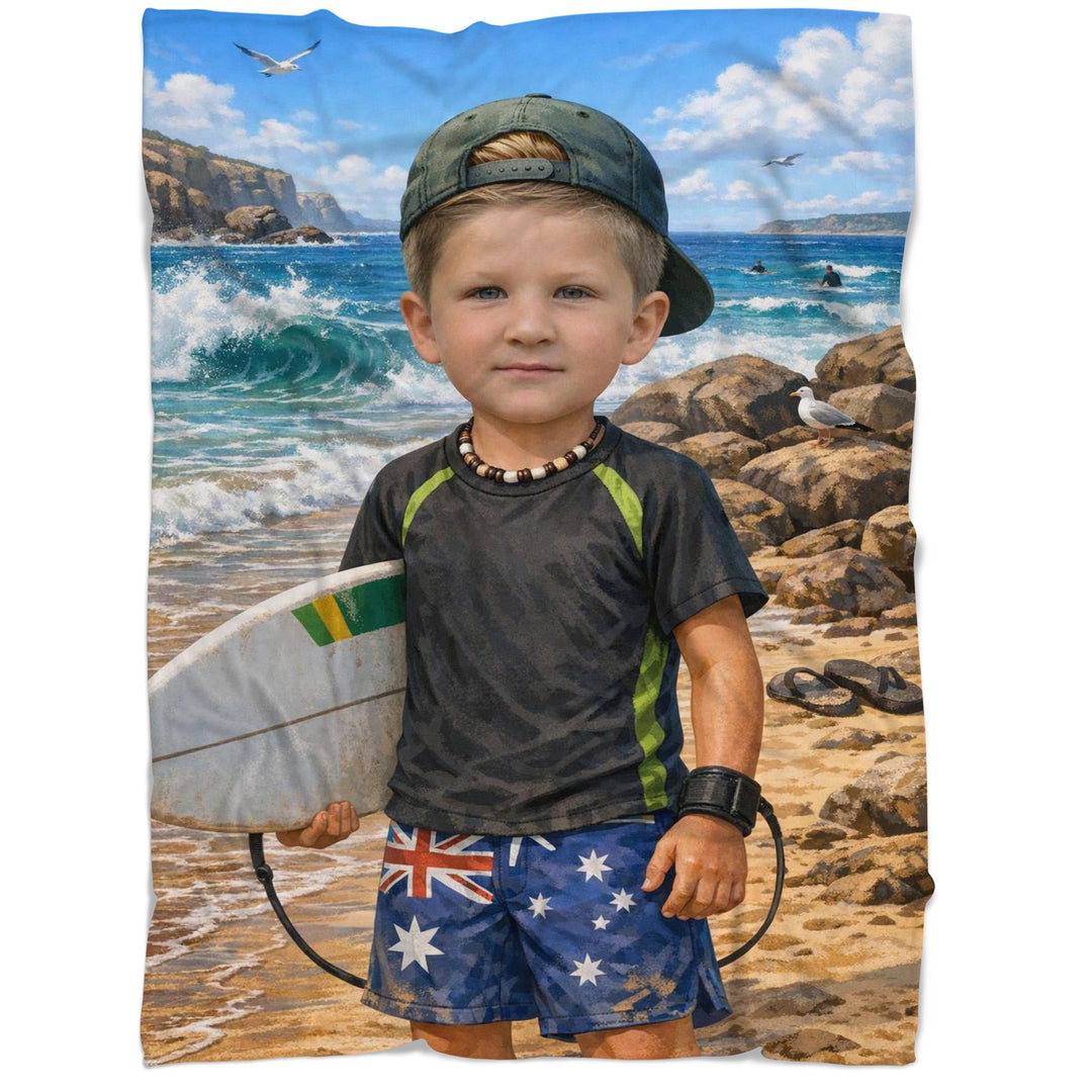 Personalised Photo Face Swap Blanket