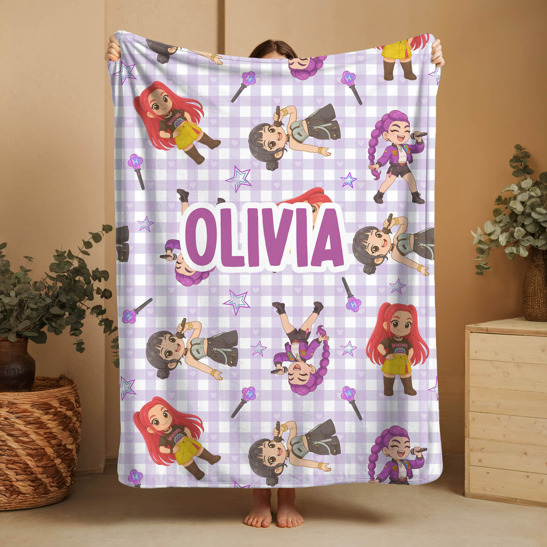 Custom Name Blankets