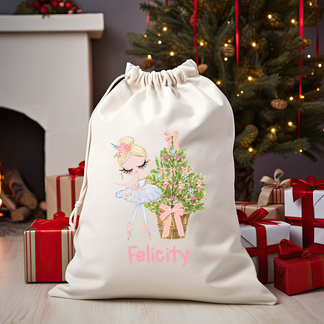 ballerina Santa Sacks