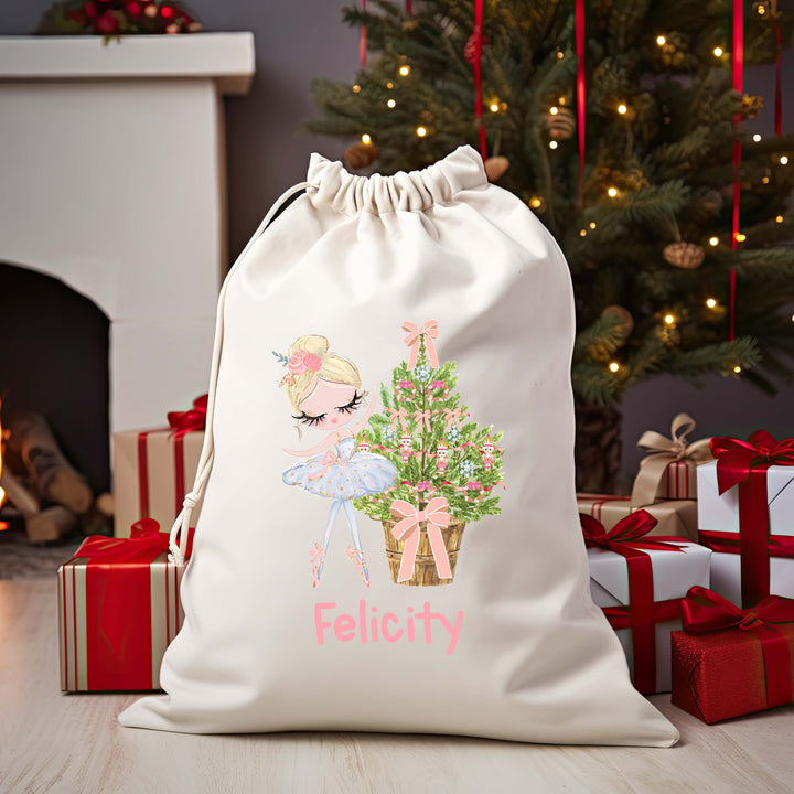 ballerina Santa Sacks