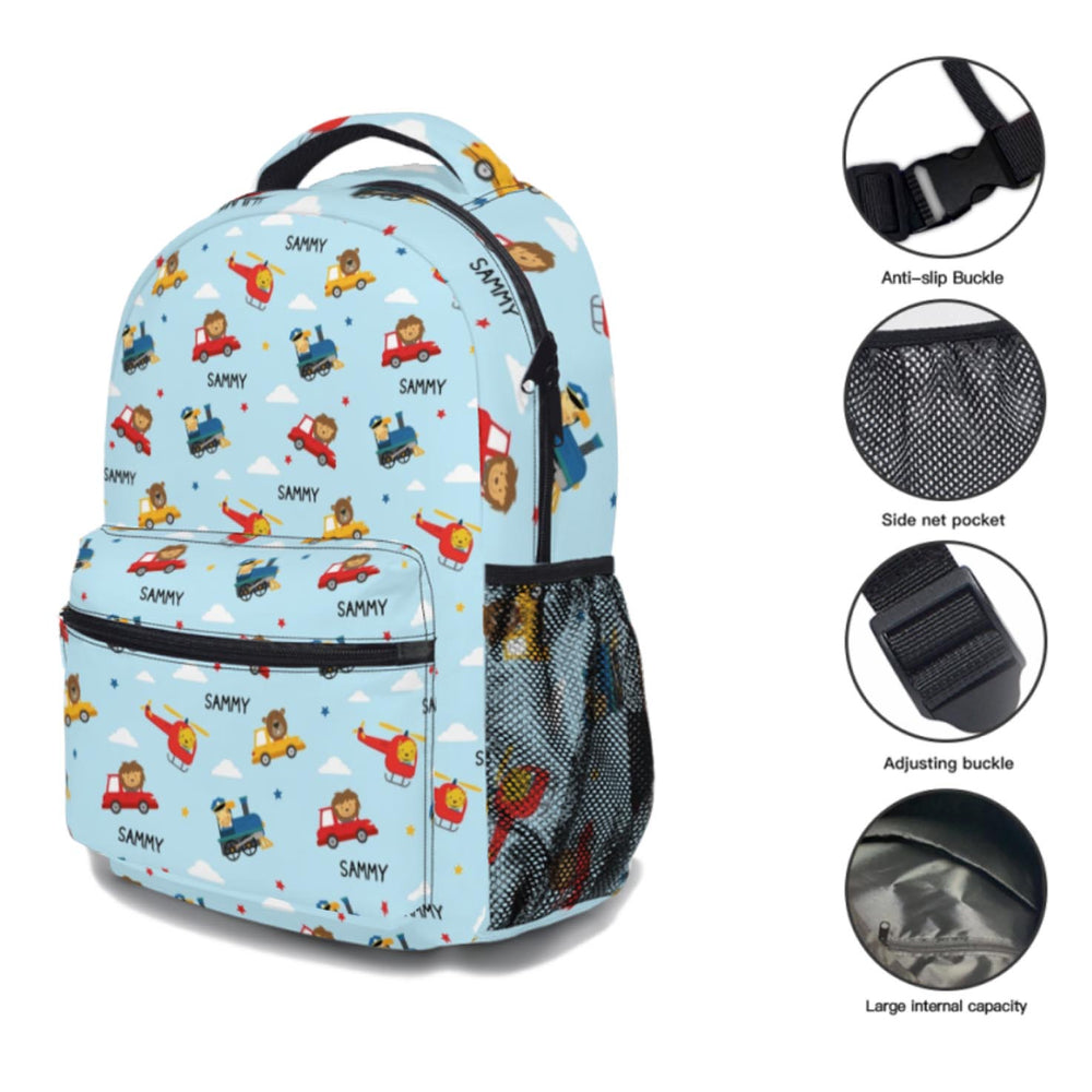 Personalised Backpack, Lunch Bag + Pencil Case Value Combo - The Custom Co