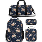 girls backpack lunch bag duffle bag combo