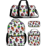 boys backpack lunch bag duffle bag combo