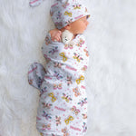 butterfly baby swaddle