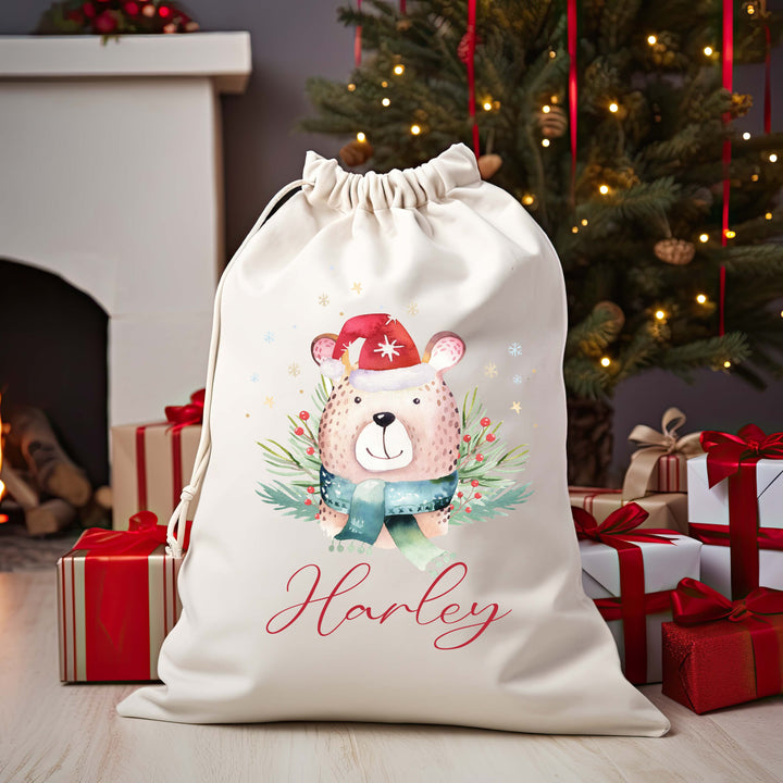  Santa Sacks christmas bear
