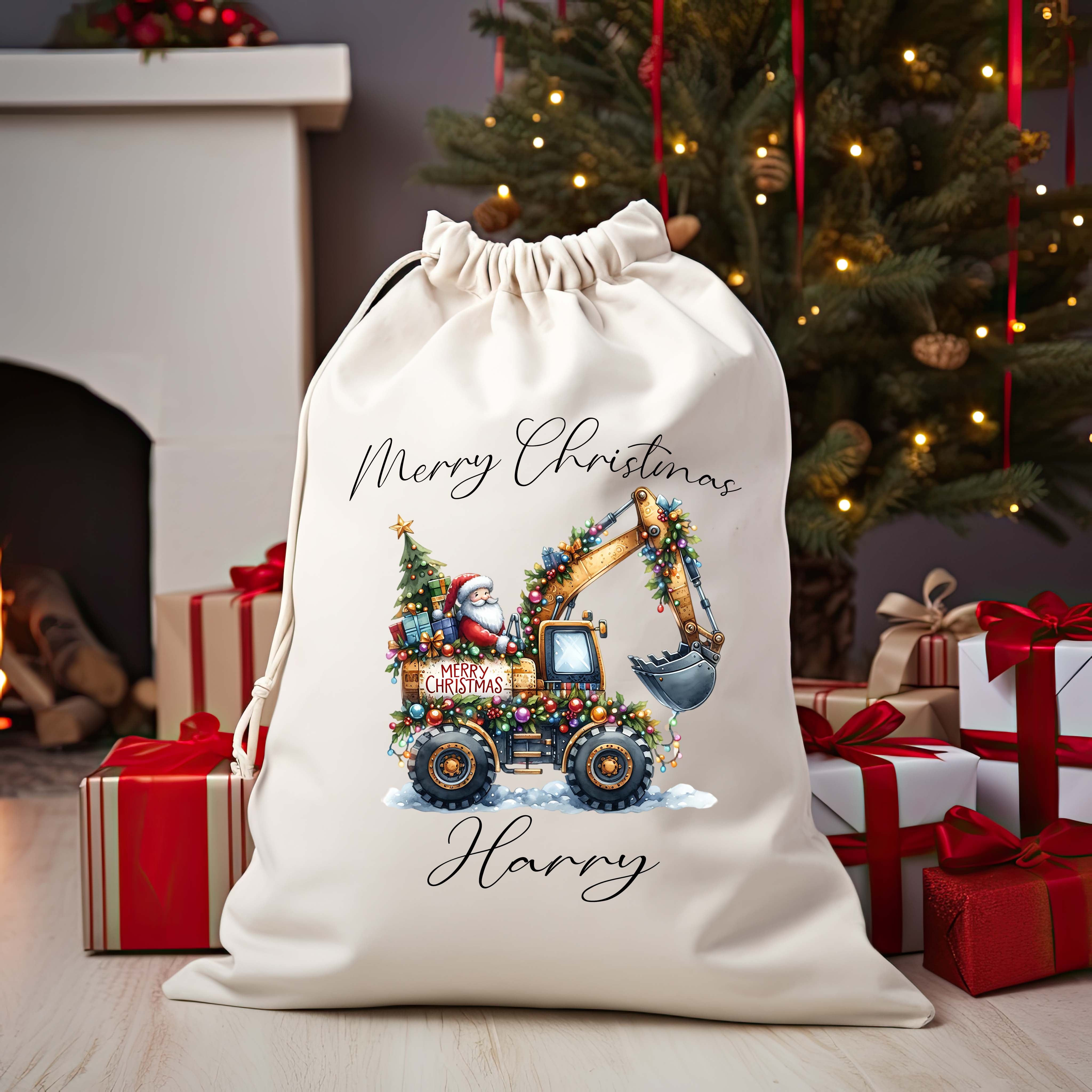 boys santa sack