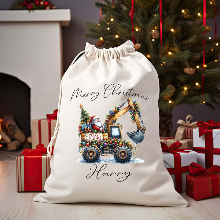 boys santa sack