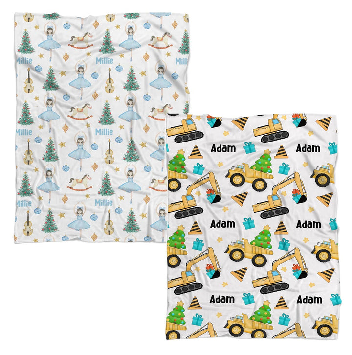 Personalised Christmas Blankets - The Custom Co