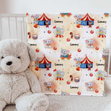 CIRCUS BABY BLANKET