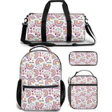 combi backpack lunch bag duffle bag combo