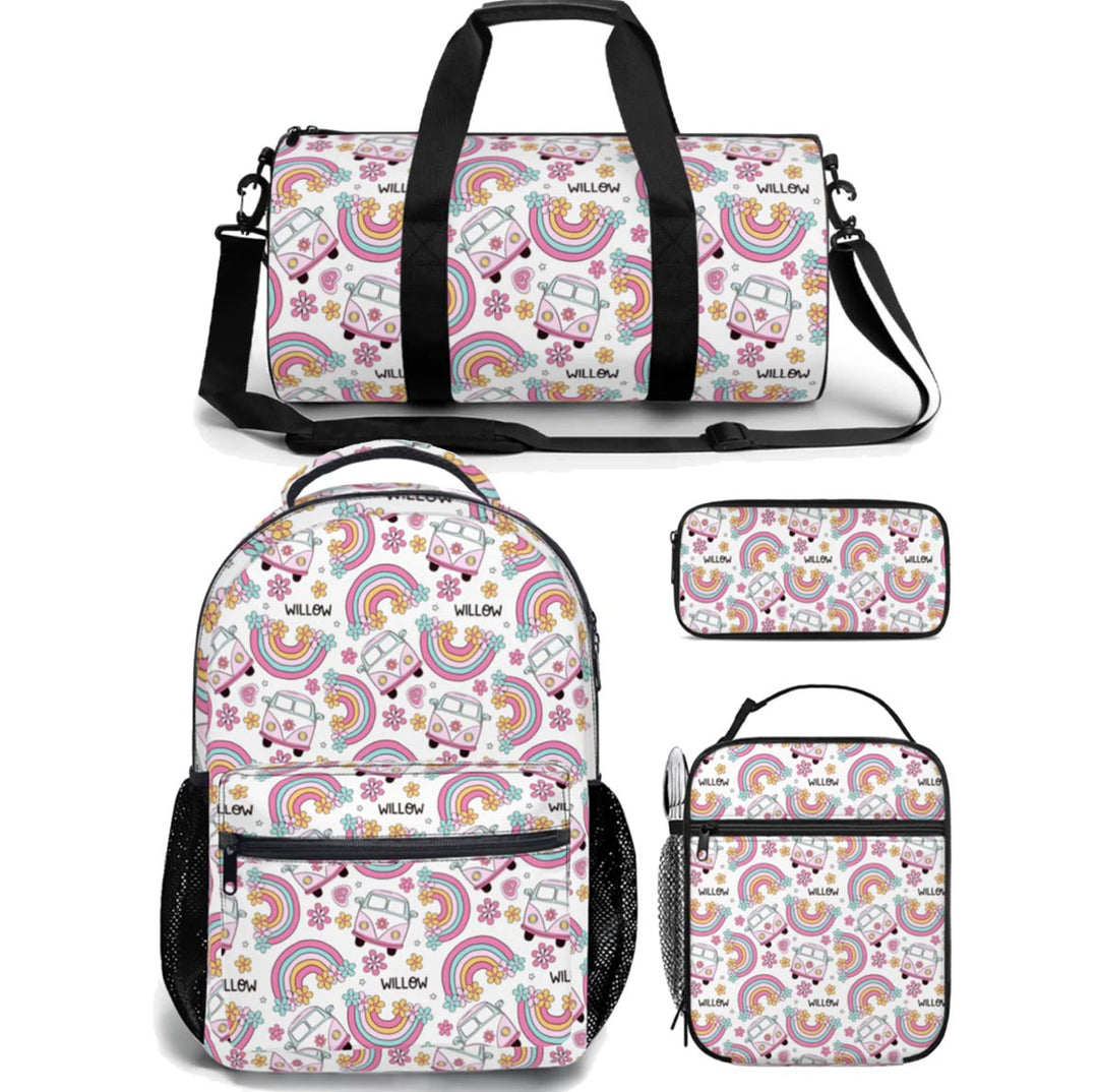 combi backpack lunch bag duffle bag combo