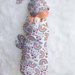 personalised baby swaddle