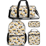 construction backpack lunch bag duffle bag combo