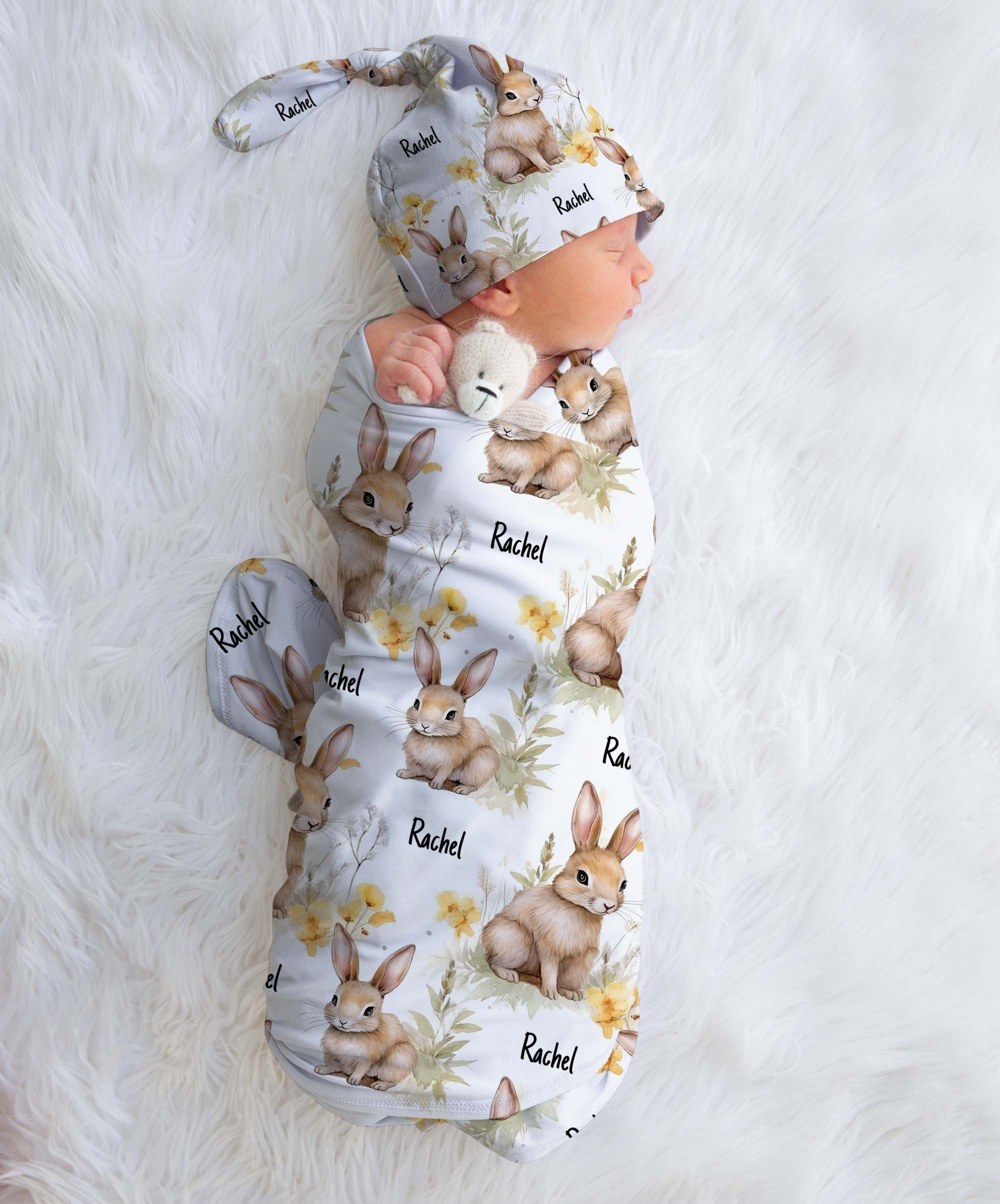 cottontail baby swaddle