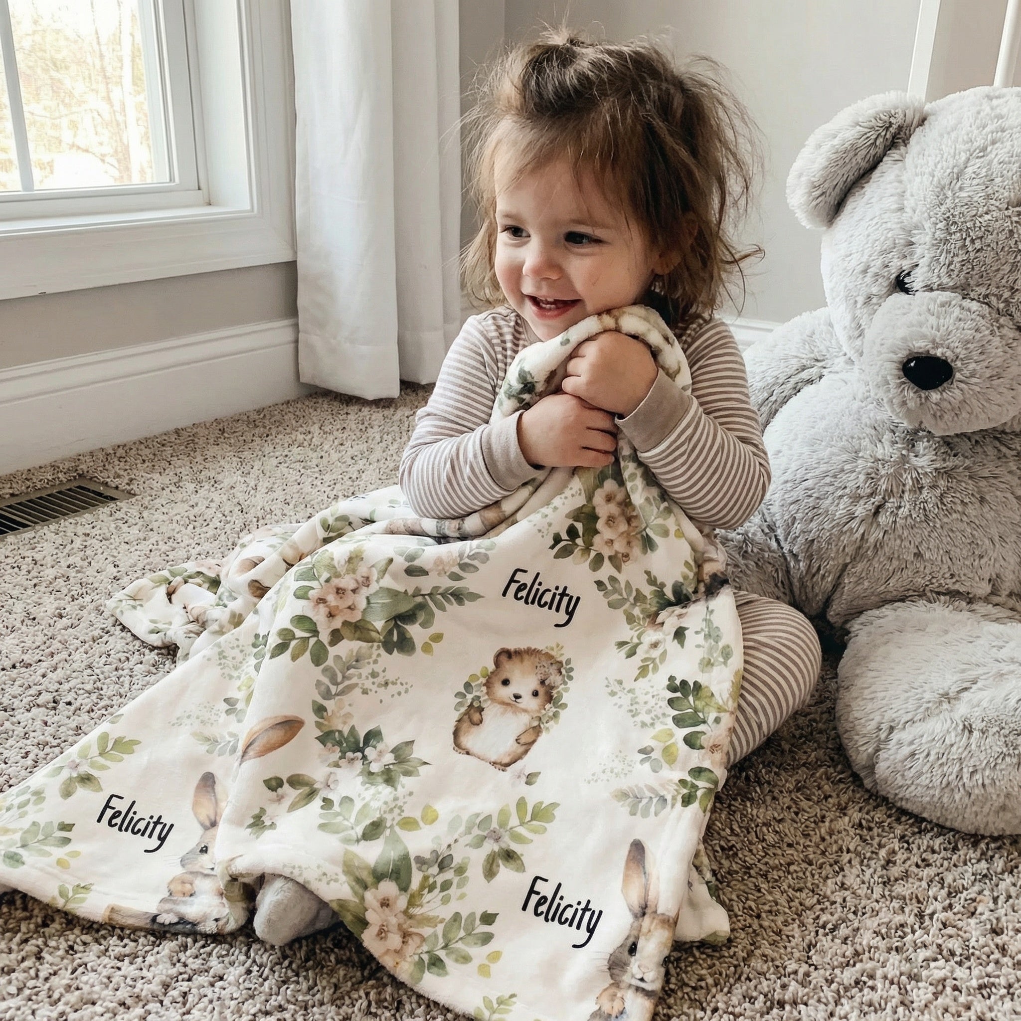 Personalised Baby Blankets