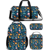 boys backpack lunch bag duffle bag combo