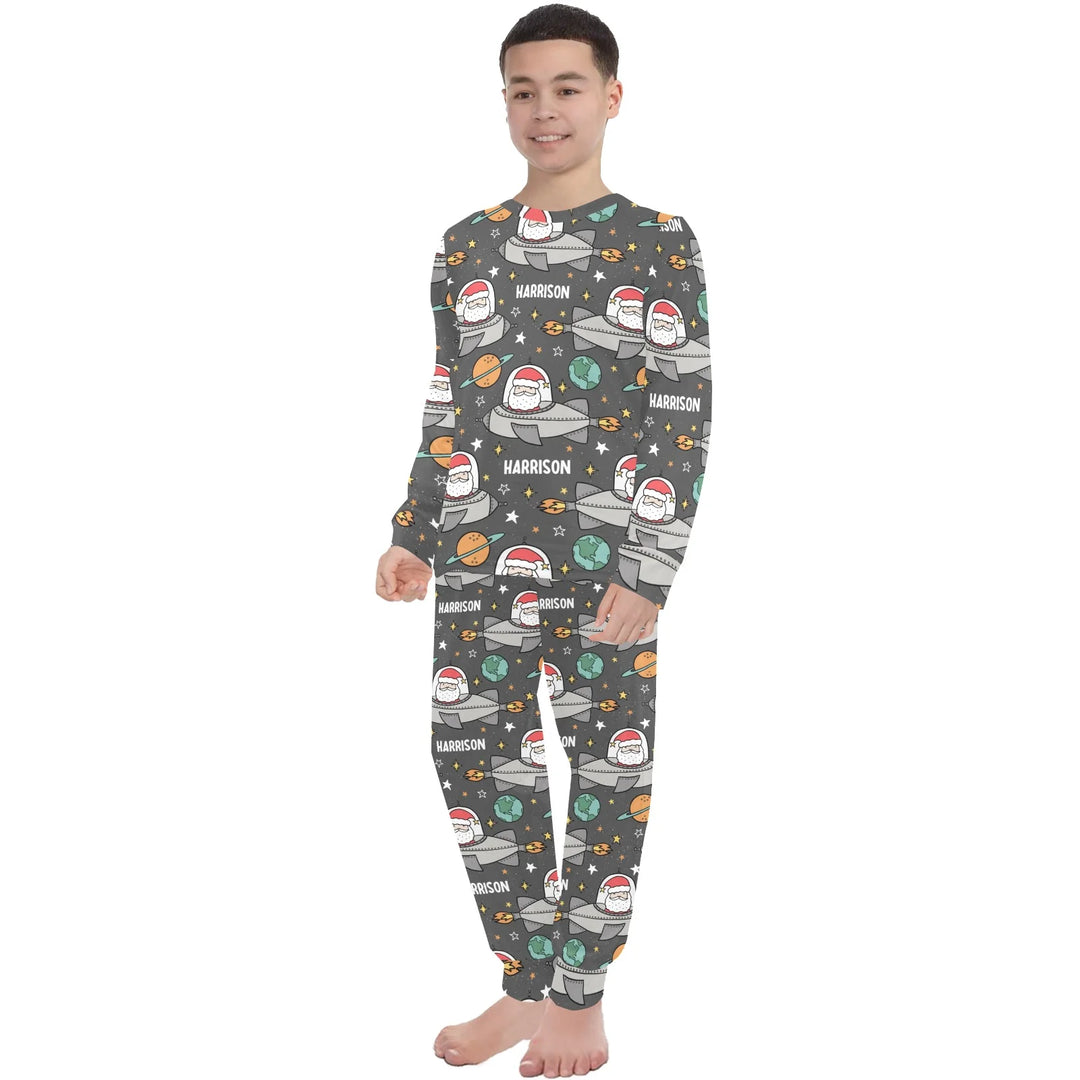 Personalised Christmas Kids Pyjamas - Long Sleeve - The Custom Co