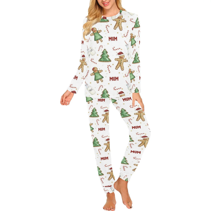 Personalised Christmas Women's Pyjamas - Long Sleeve - The Custom Co