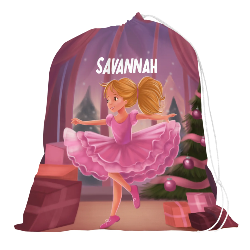 ballerina santa sack