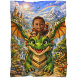 Personalised Photo Face Swap Blanket