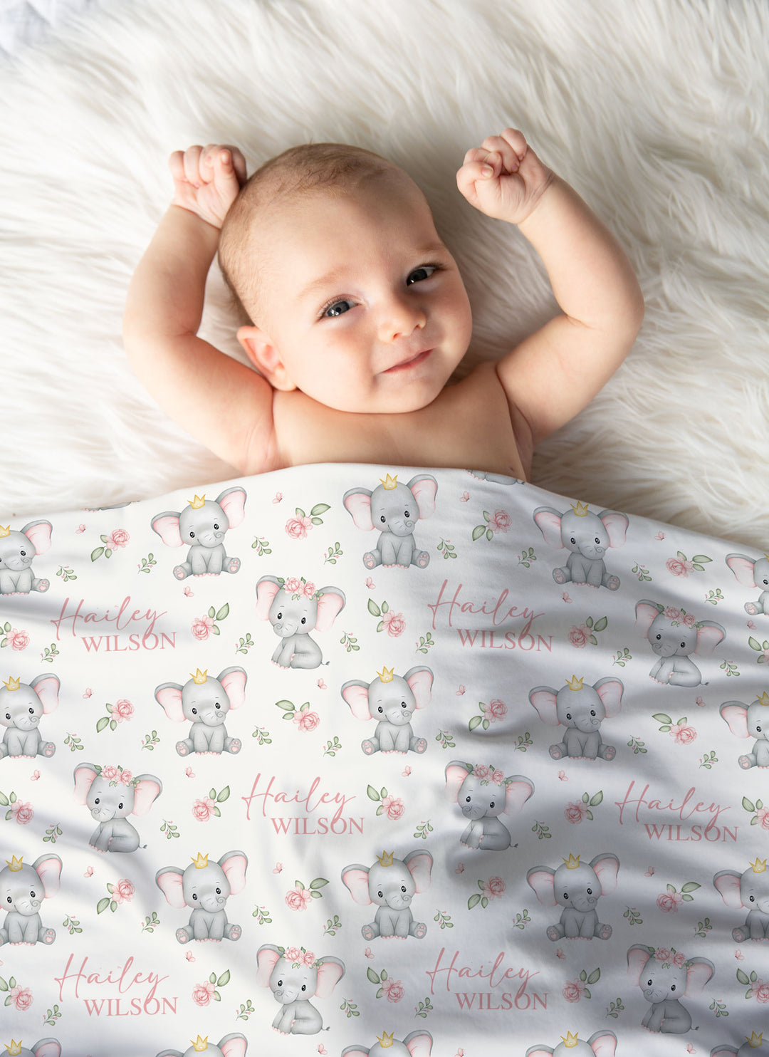 Custom Swaddle Wrap & Beanie