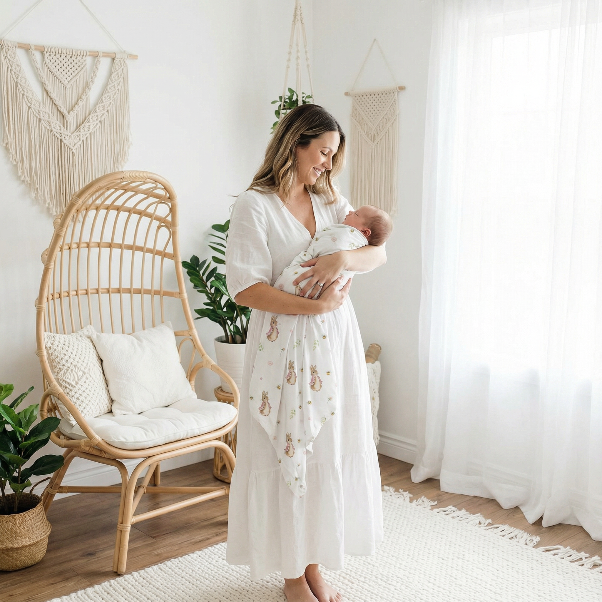 Flopsy blanket for babies and children
